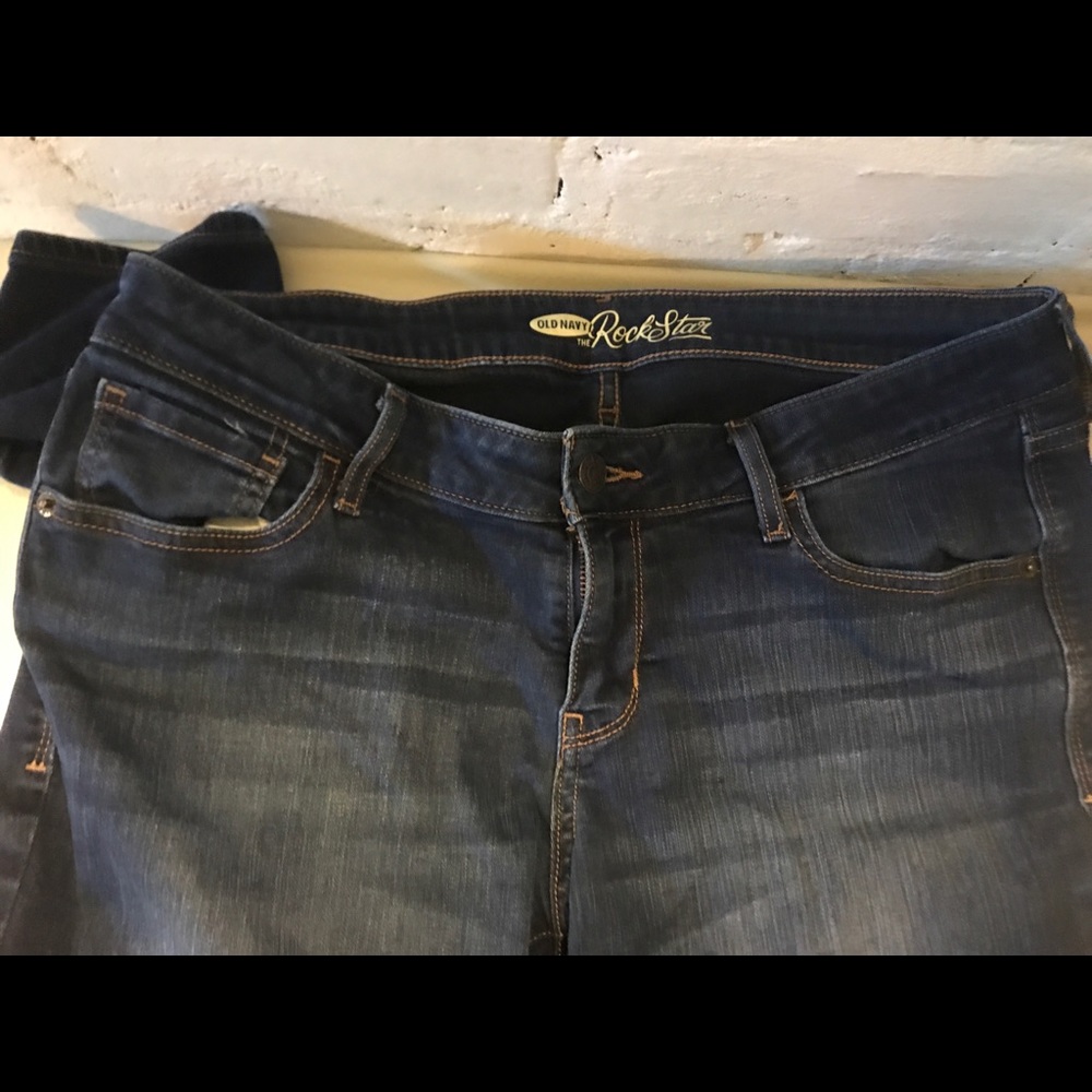 Old Navy rockstar skinny jeans